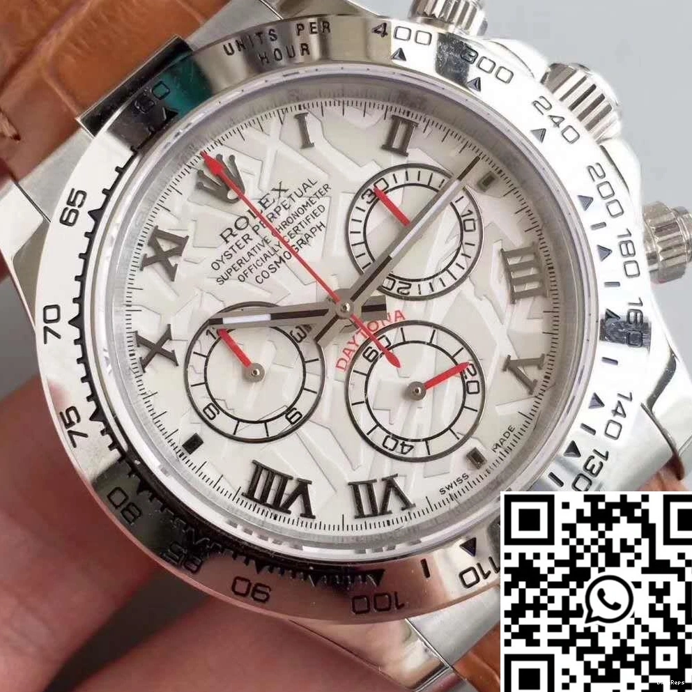 Daytona White JH Cosmograph Factory Dial Rolex 116520 0128